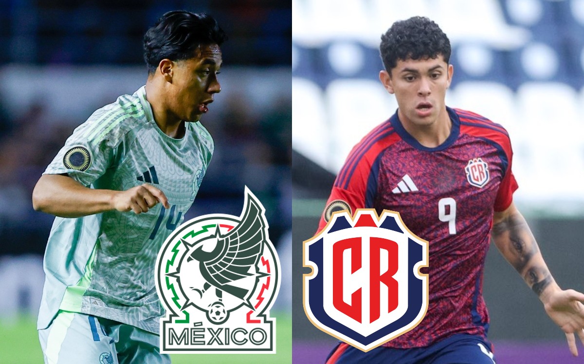 México vs. Costa Rica Sub 20 HOY del Premundial de Concacaf 2024 (X:  @miseleccionsubs/@fedefutbolcrc)