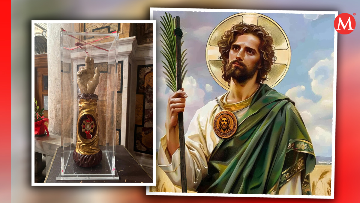 Reliquia de San Judas Tadeo en Puebla | Reliquiasanjudas.mx / Diseño: Antonio Texta