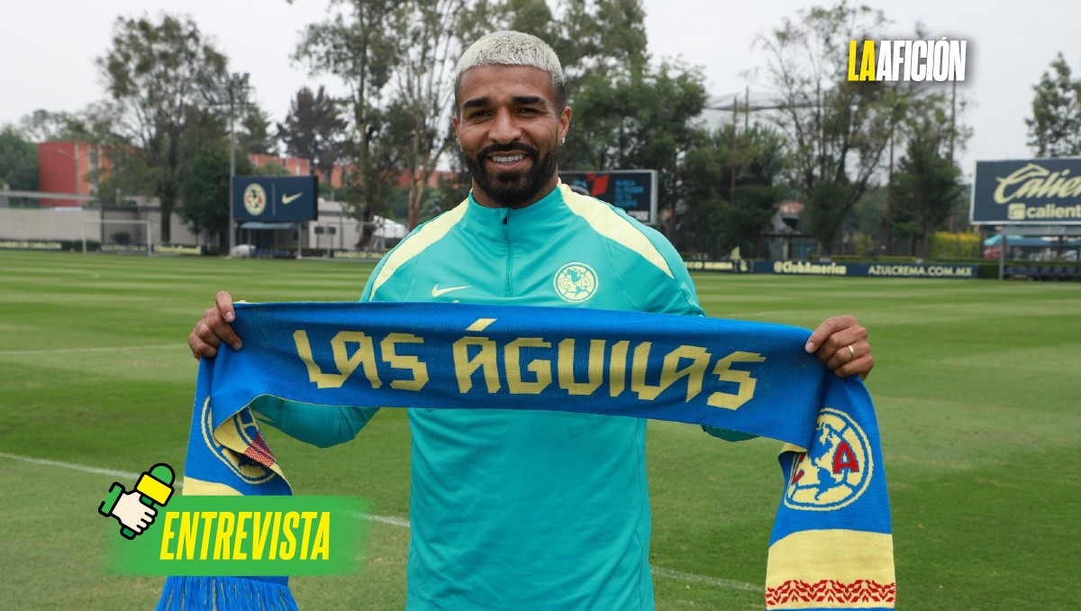 Rodrigo Aguirre, ilusionado con su llegada al América (Juan Carlos Bautista)