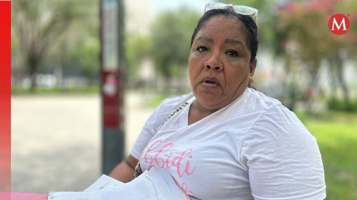 Ana Luisa, mujer con malestar tras operación en el IMSS. Foto:  Sandra González