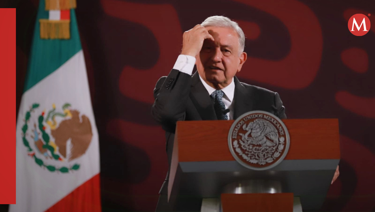 Andrés Manuel Lopez Obrador durante la conferencia mañanera. (Javier Ríos)