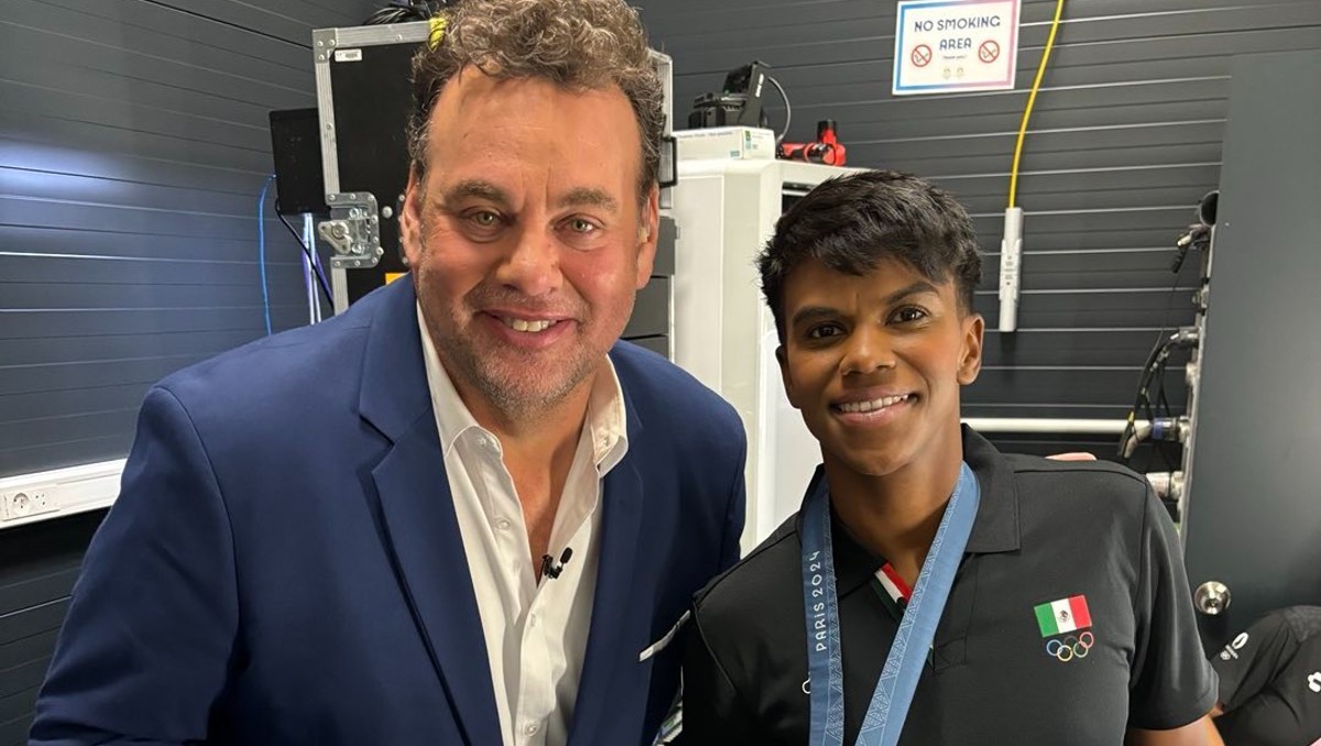 David Faitelson estalla y niega que Prisca Awiti se naturalizada (Instagram @david_faitelson)