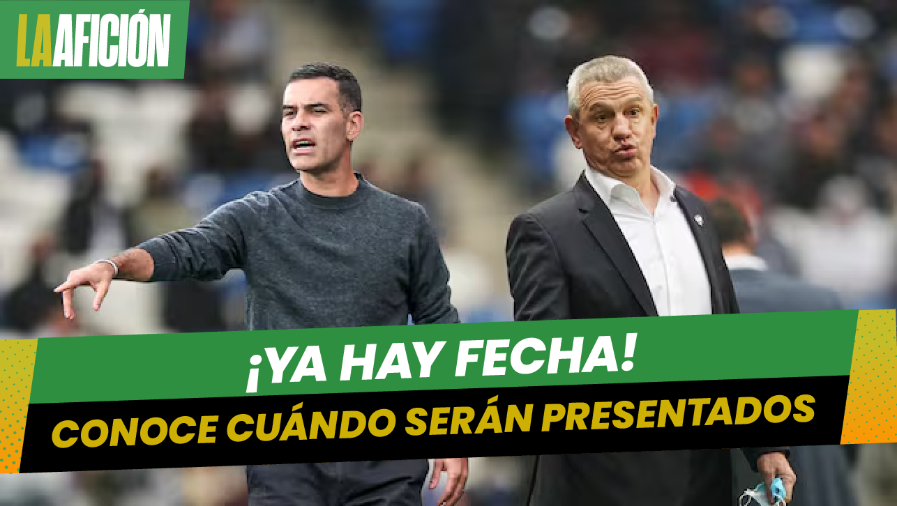 Javier Aguirre y Rafa Márquez cerca de comenzar el nuevo ciclo. ¿Cuándo los presentan?