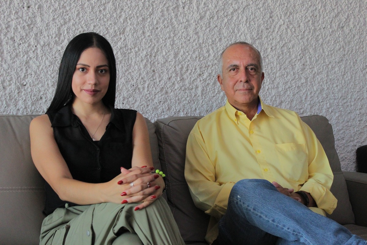 Mariana González y Salvador Sandoval. | Roberto Amaya