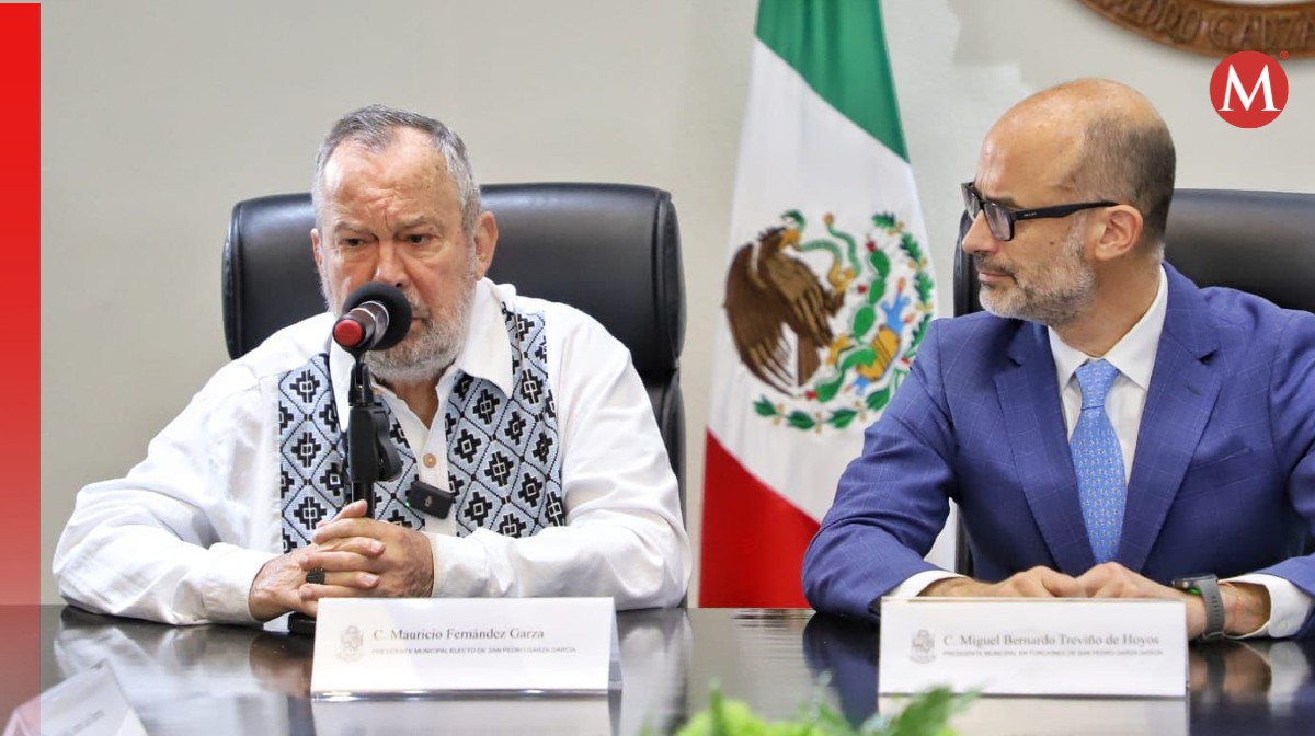 Mauricio Fernández y Miguel Treviño. Foto: Luis Guerra