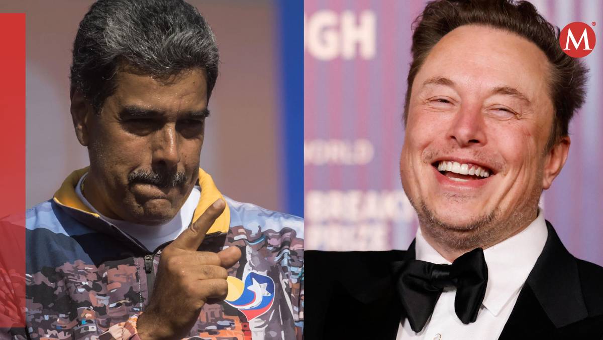 El presidente Nicolás Maduro y el dueño de Tesla, Elon Musk (Agencia EFE)