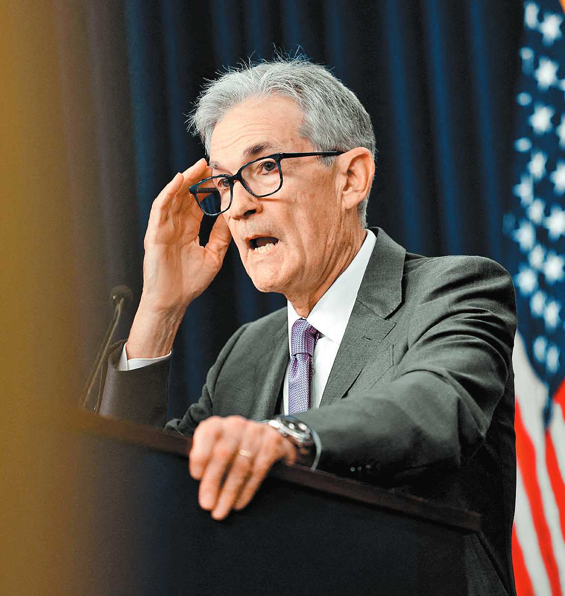 El presidente de la Reserva estima una baja de medio punto porcentual. Kevin Mohatt/Reuters