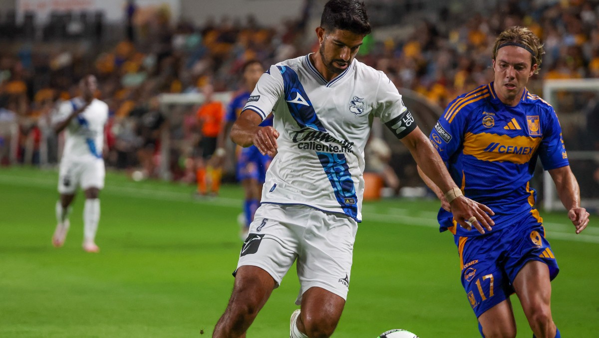 Tigres consigue agónica victoria sobre Puebla que se va eliminado de la Leagues Cup (Reuters)