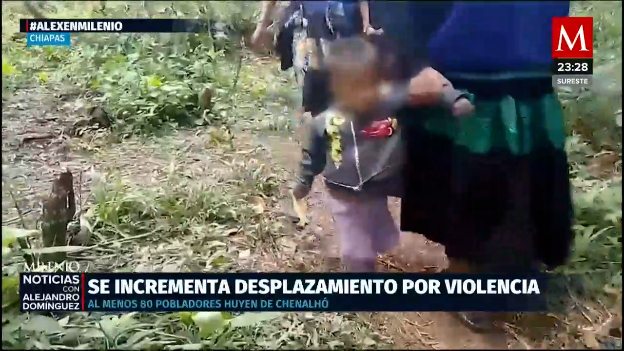 Violencia del crimen organizado provoca desplazamiento masivo en Chiapas
