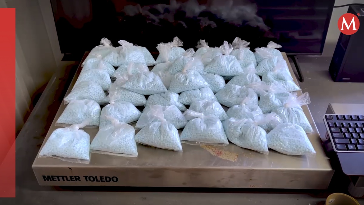 El detenido intentó ingresar cuatro millones de pastillas de fentanilo de Sonora a Estados Unidos. | Especial