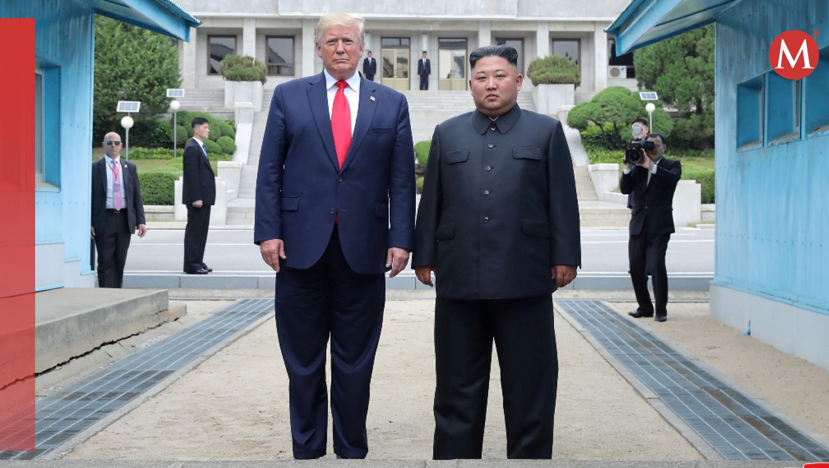 Donald Trump visitó a Kim Jong Un en Norcorea en 2019. | Reuters