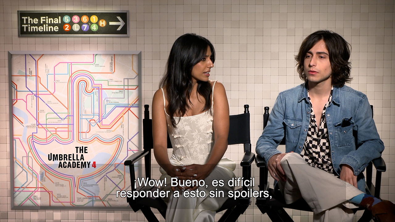 Entrevista con el director de "Harold y su crayón mágico" y el elenco de "The Umbrella Academy" | M2