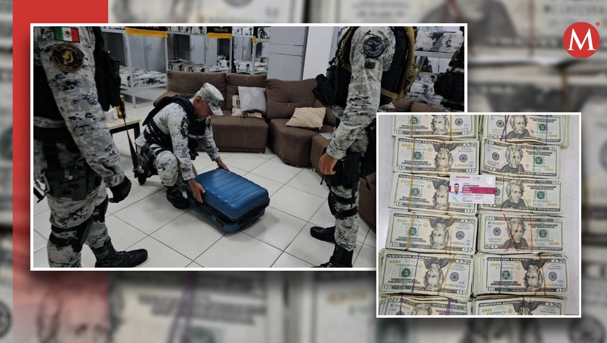 Los agentes detenidos quedaron a disposición de la FGR (Diseño: Milenio)