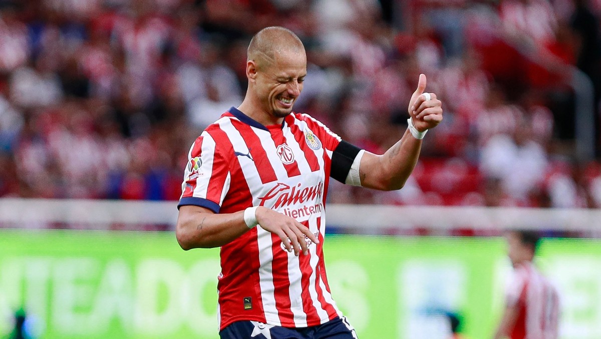 Javier Hernández Chicharito, jugador de Chivas (Mexsport)