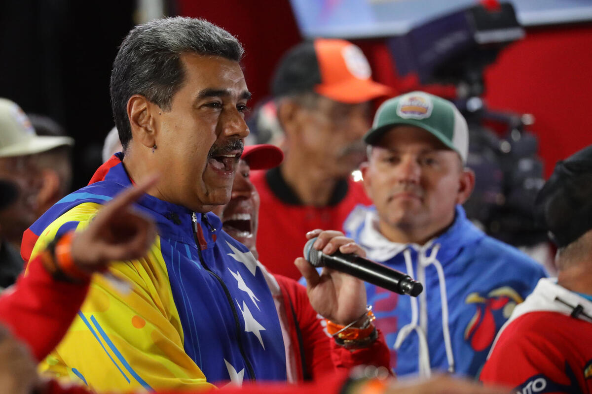 Maduro terminó como ganador en elecciones de Venezuela.