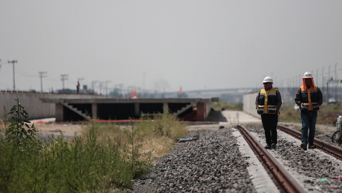 Las obras del Tren Suburbano están detenidas desde el 25 de julio. Foto: (Cuartoscuro)