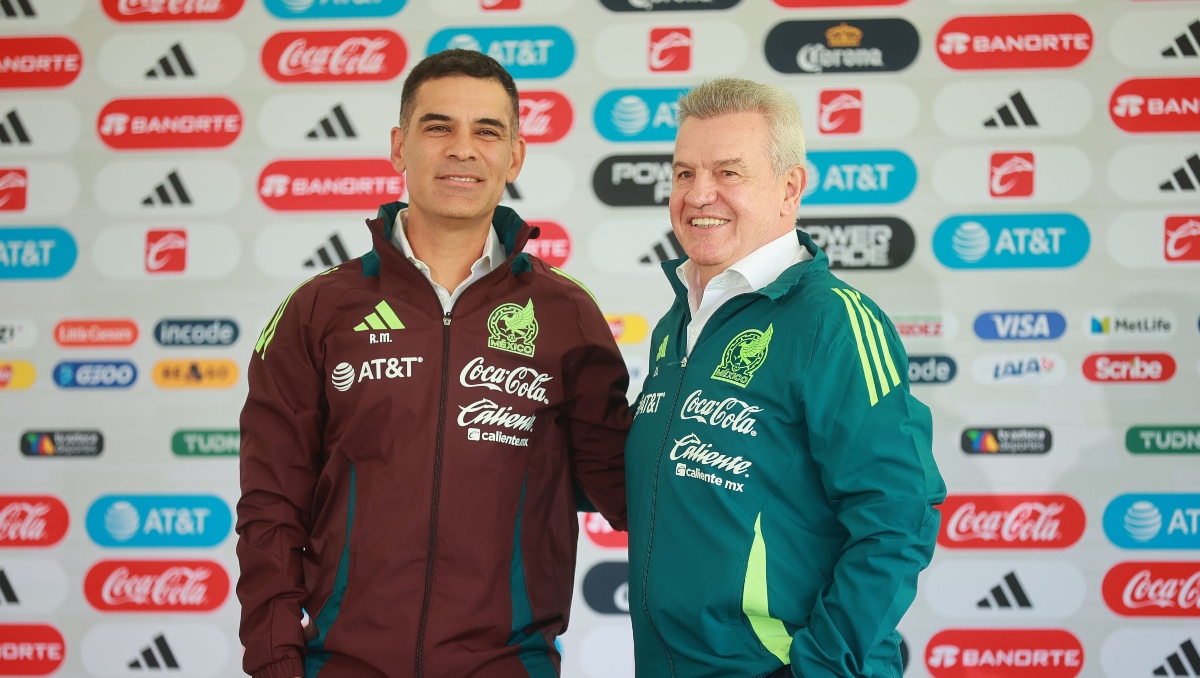 Presentan a Rafa Márquez y Javier Aguirre como auxiliar y director técnico de la selección mexicana, respectivamente (Imago7)