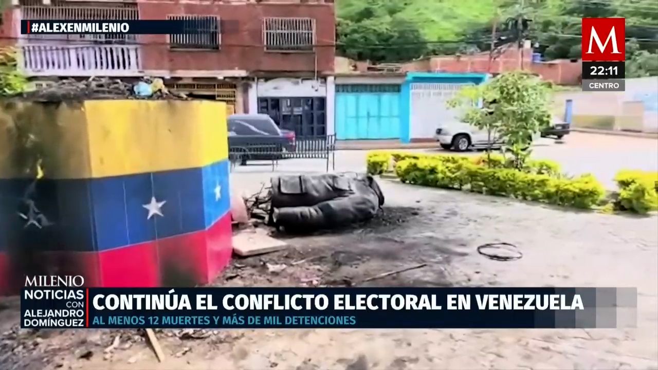 Protestas en Venezuela por resultados electorales dejan 12 Muertos; Maduro amenaza con revolución