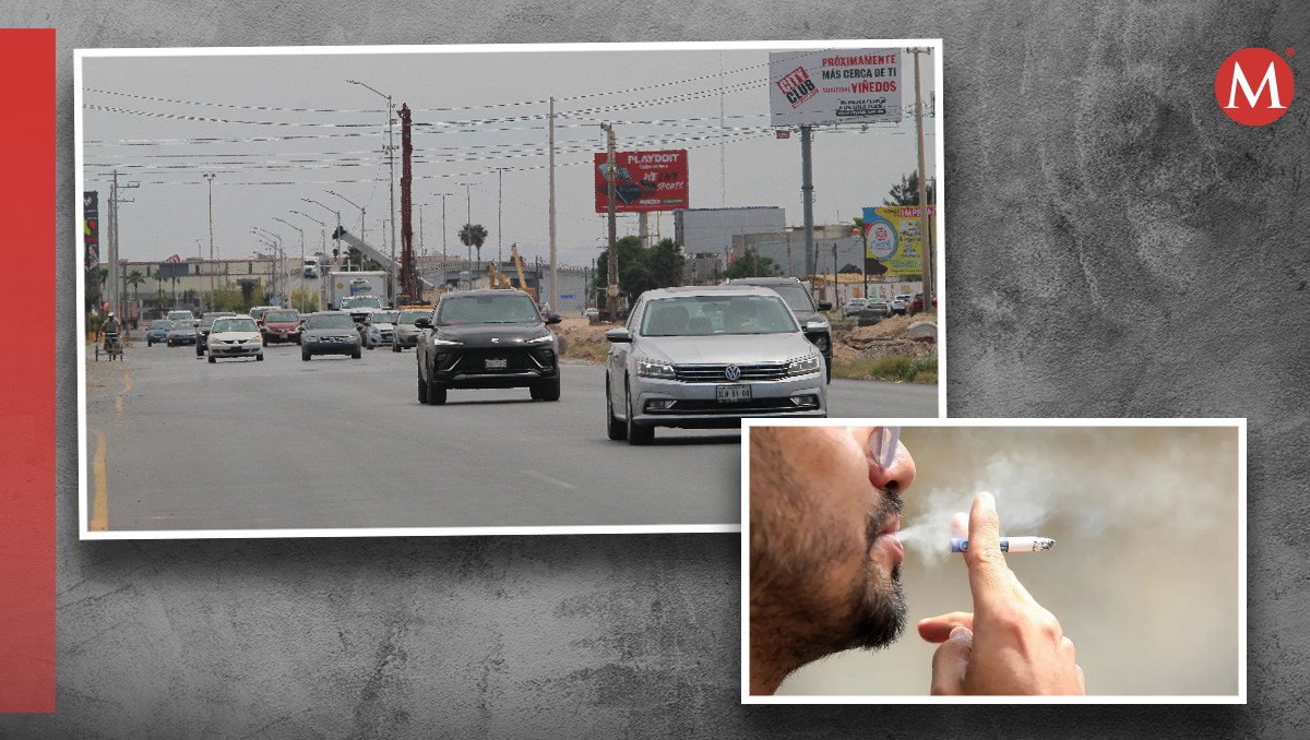 ¿Te pueden multar por conducir y fumar a la vez en Torreón?  | Especial