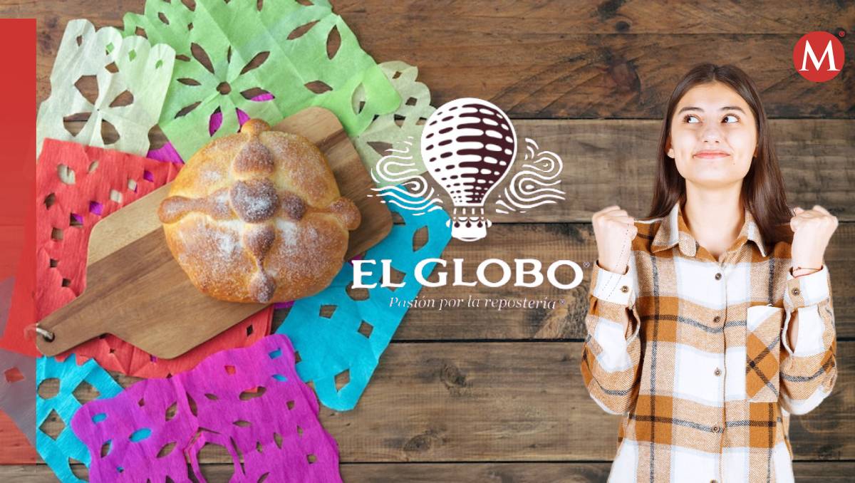 En esta temporada de lluvias 'El Globo' tiene una variedad de promociones relacionadas al pan de muerto | Milenio