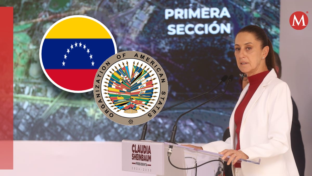 La virtual presidenta electa, Claudia Sheinbaum, se pronunció sobre Venezuela y la OEA. | Araceli López