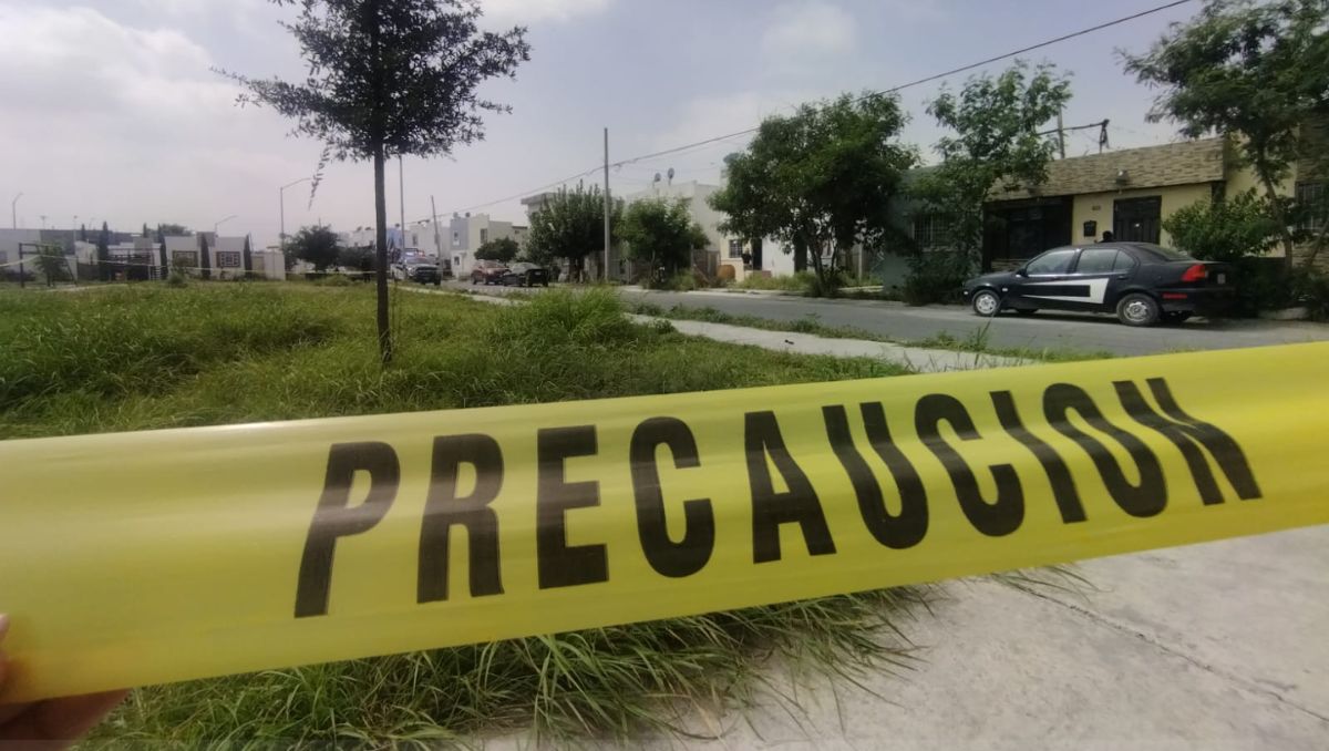 La zona fue acordonada por agentes de la Fiscalía de Nuevo León | Sandra González