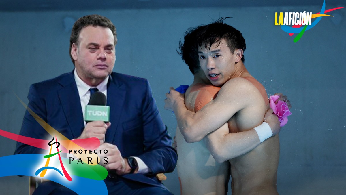 David Faitelson revienta a jueces de clavados tras plata de México en París 2024 (Imago7/Reuters)