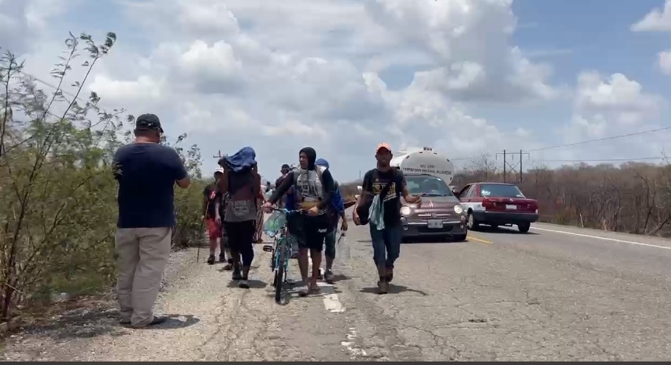 En el estado de Oaxaca, migrantes roban bicicletas / Especial