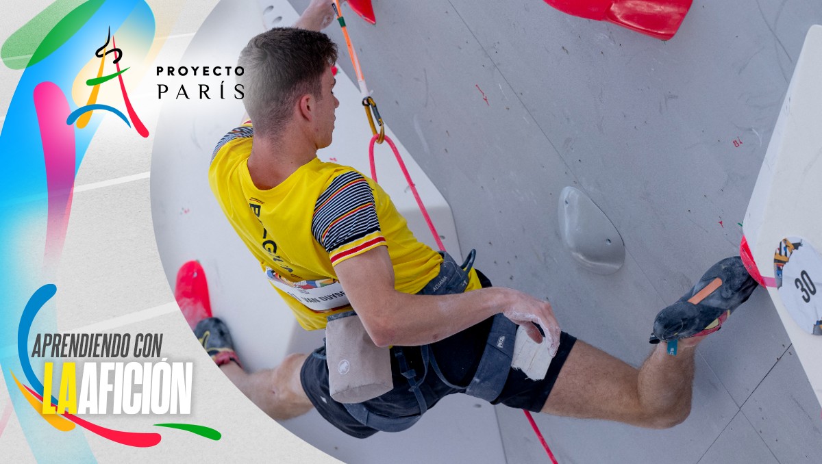 Escalada deportiva. Reglas y cómo se gana esta disciplina olímpica en París 2024 (AFP)