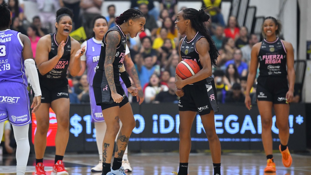 Fuerza Regia, a un triunfo sobre Adelitas para coronarse campeonas de la LNBP (Cortesía)