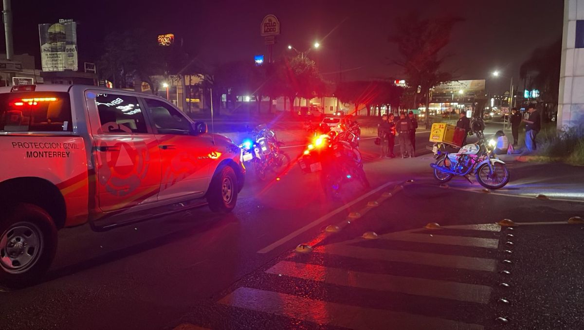 Los hechos ocurrieron sobre la avenida eugenio Garza Sada. Leyda Estrada