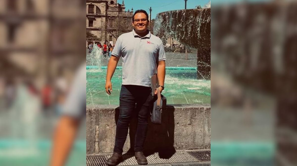 Joven desaparecido camino a trabajar en Químicas del Rey, Coahuila, el pasado 30 de julio. | Especial