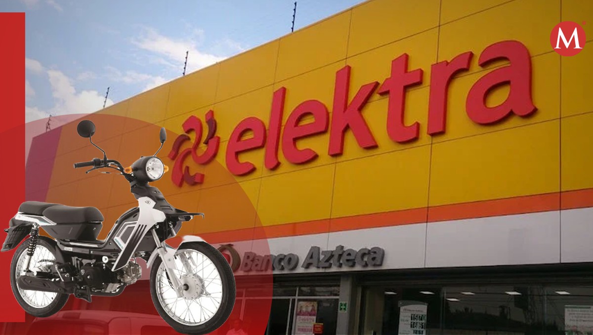 La moto de la marca Italika también se oferta a través del Crédito Elektra. (Especial)
