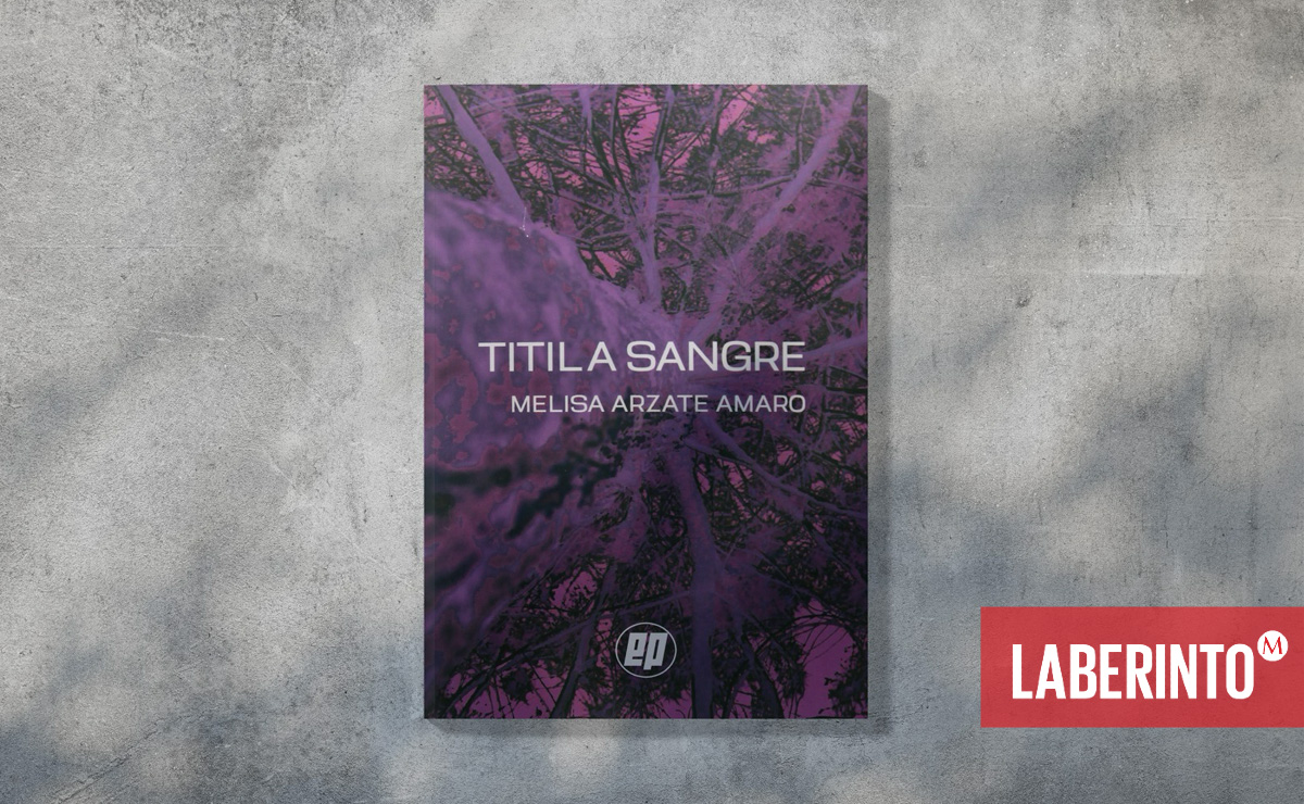 Portada del poemario ‘Titila sangre’, de Melisa Arzate Amaro. (Ediciones Periféricas)