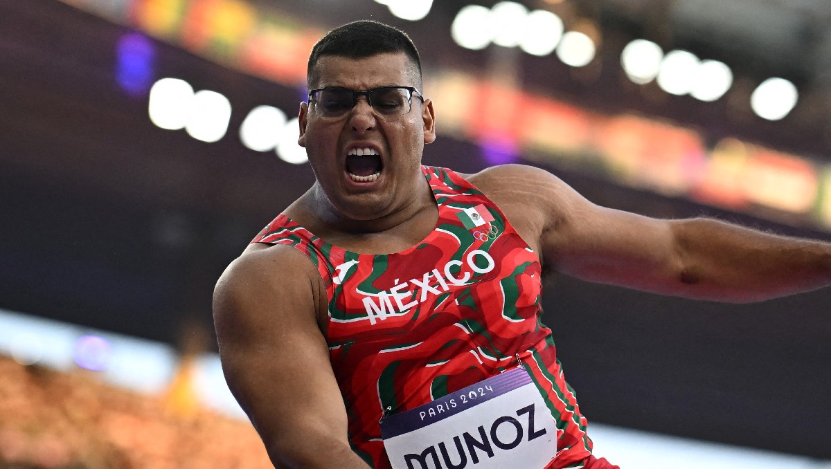 Uziel Muñoz avanza a la final por medalla del lanzamiento de bala en París 2024 (AFP)