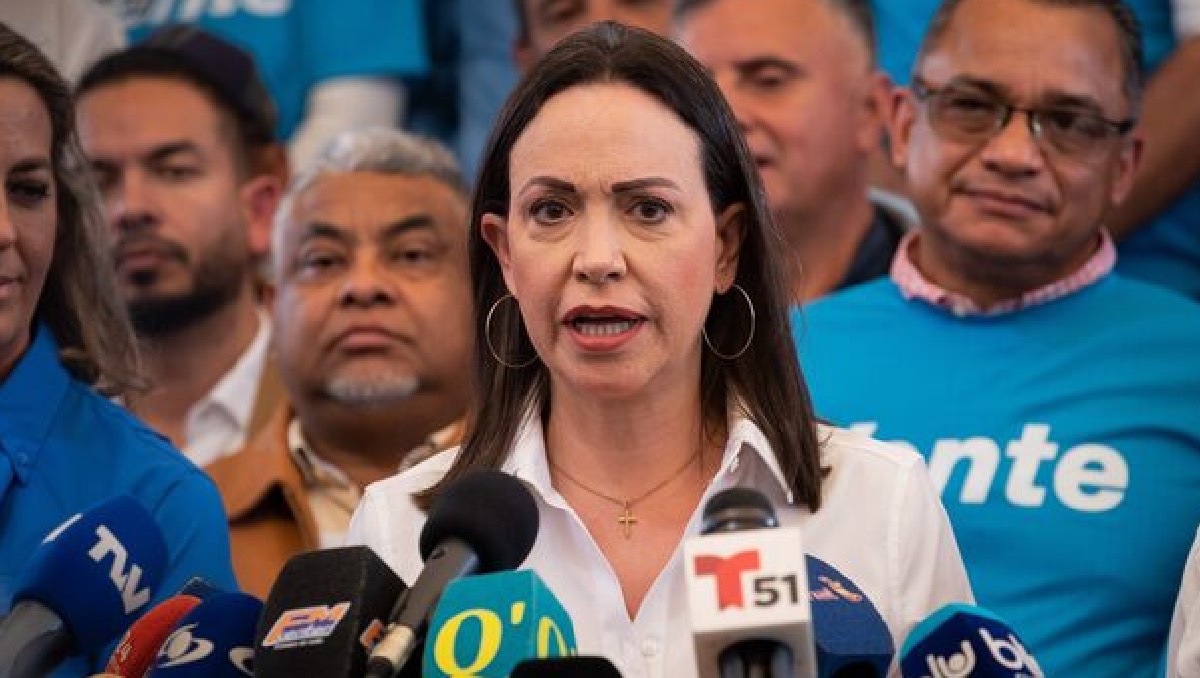 Vandalizan las oficinas de la líder opositora venezolana María Corina Machado en Caracas | EFE