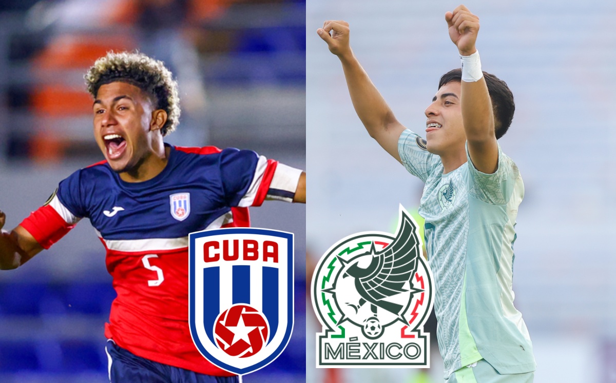 Dónde ver México vs Cuba Sub 20 EN VIVO. Semifinal Premundial sub 20 Concacaf (Concacaf/X @miseleccionsubs)