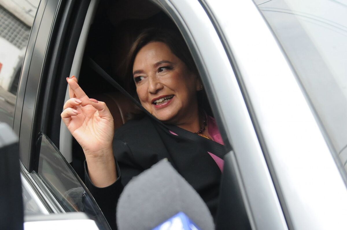 Xóchitl Gálvez, ex candidata a la Presidencia, llega a las instalaciones del PAN. | Cuartoscuro