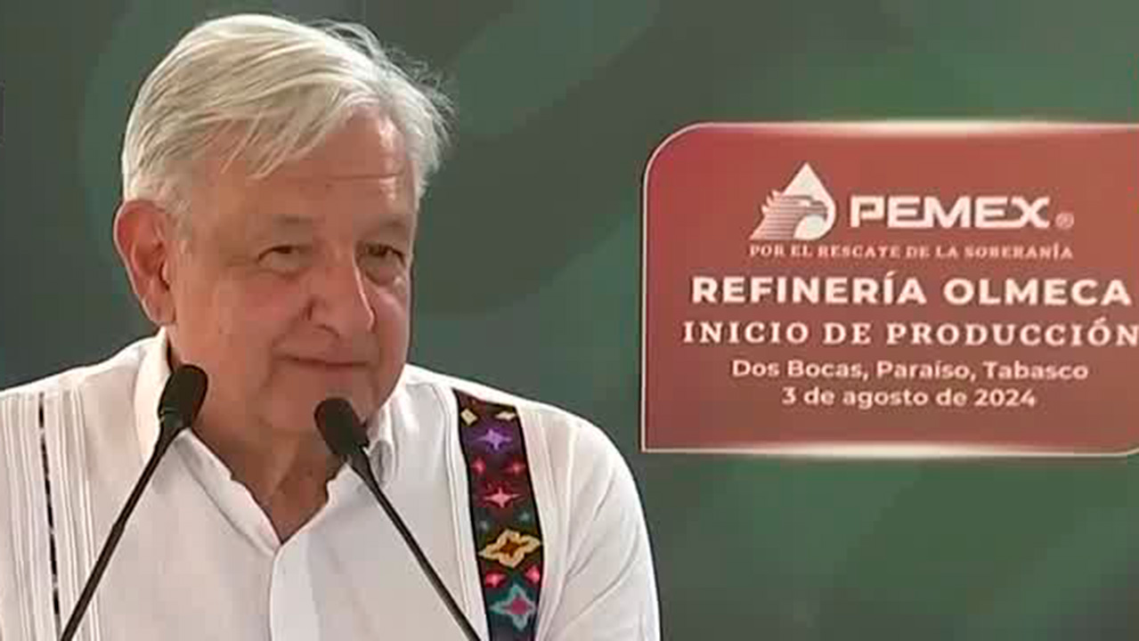 AMLO y Claudia Sheinbaum preceden el inicio de operaciones de la refinería Dos Bocas en Tabasco