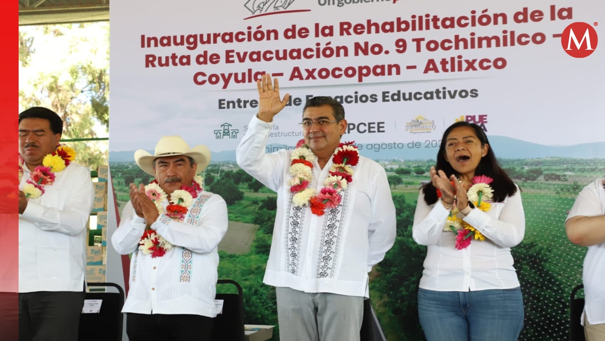 Gobierno de Puebla rehabilita ruta de evacuación 9 del Popocatépetl | Especial