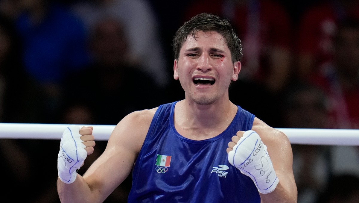 Marco Verde aseguró medalla de bronce para México en boxeo de París 2024 (AP)
