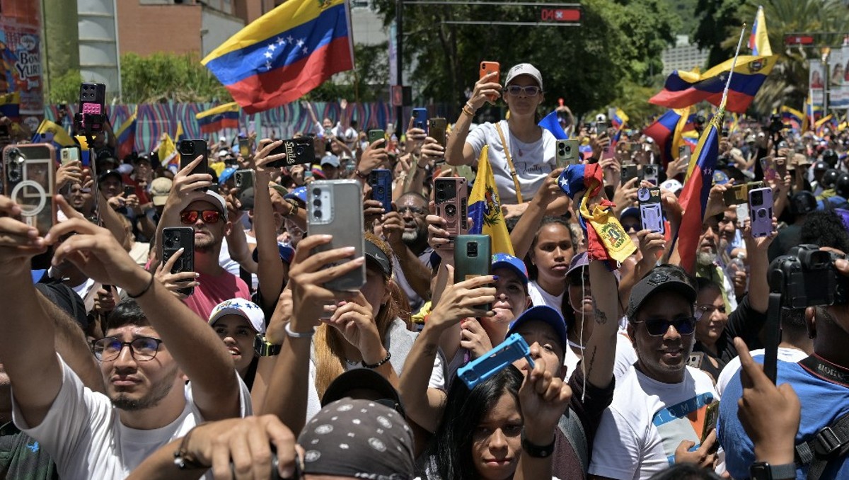 Nunca hemos estado tan fuertes como el día de hoy: María Corina Machado | AFP