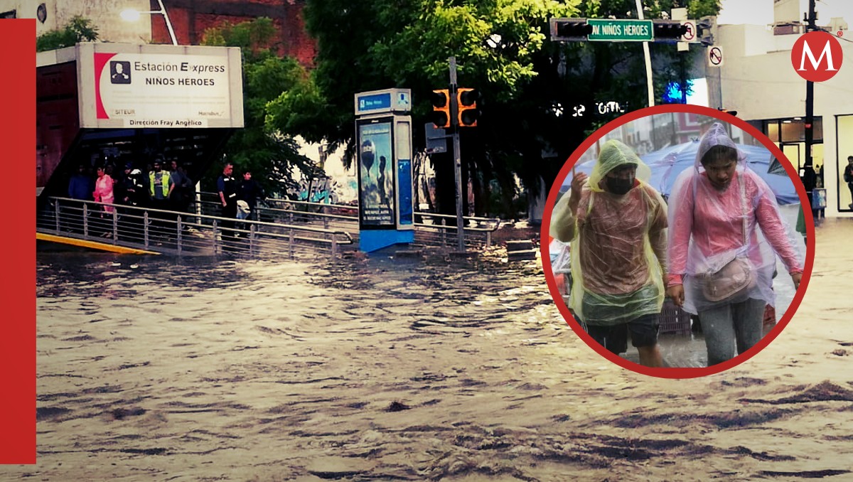 Pronostican lluvias muy fuertes y rachas de viento en Jalisco este 4 de agosto (Fotos: Melanie Torres y Martha Calvillo | Diseño: Notivox )