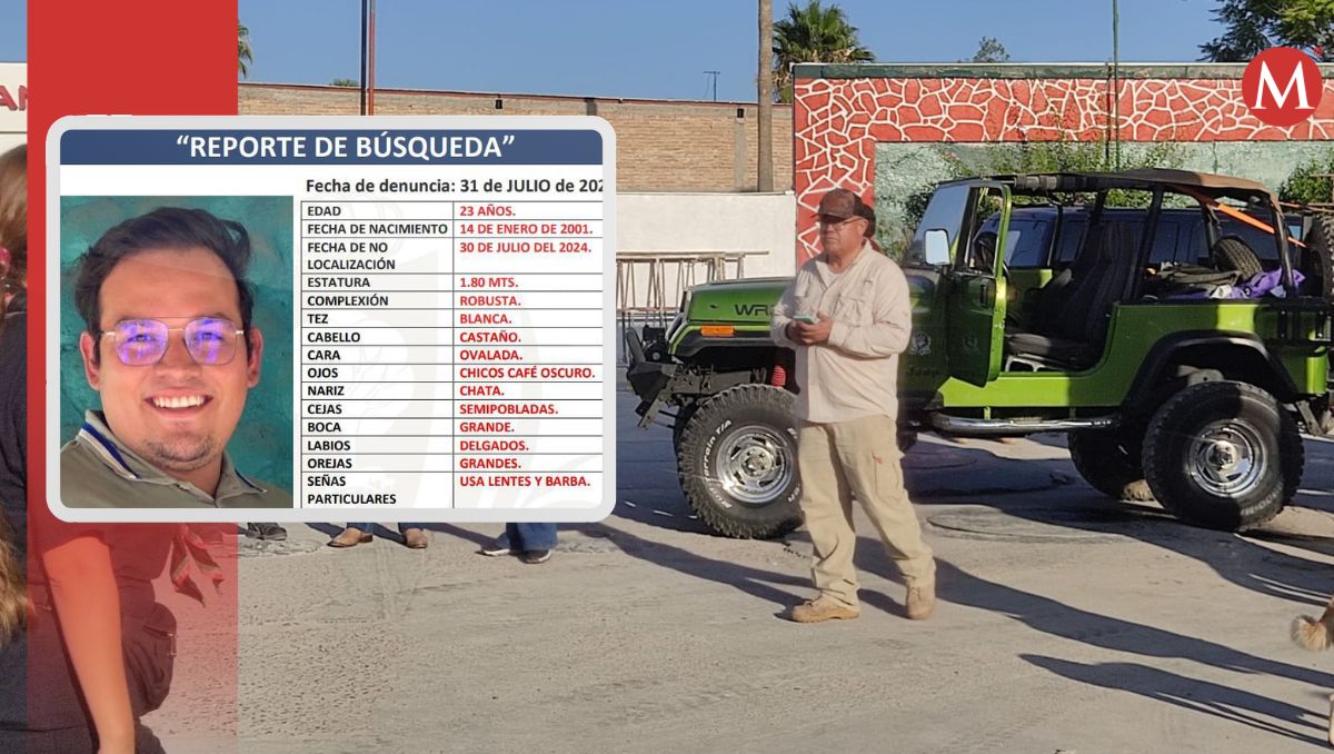Voluntarios buscan a Pablo. (Especial)