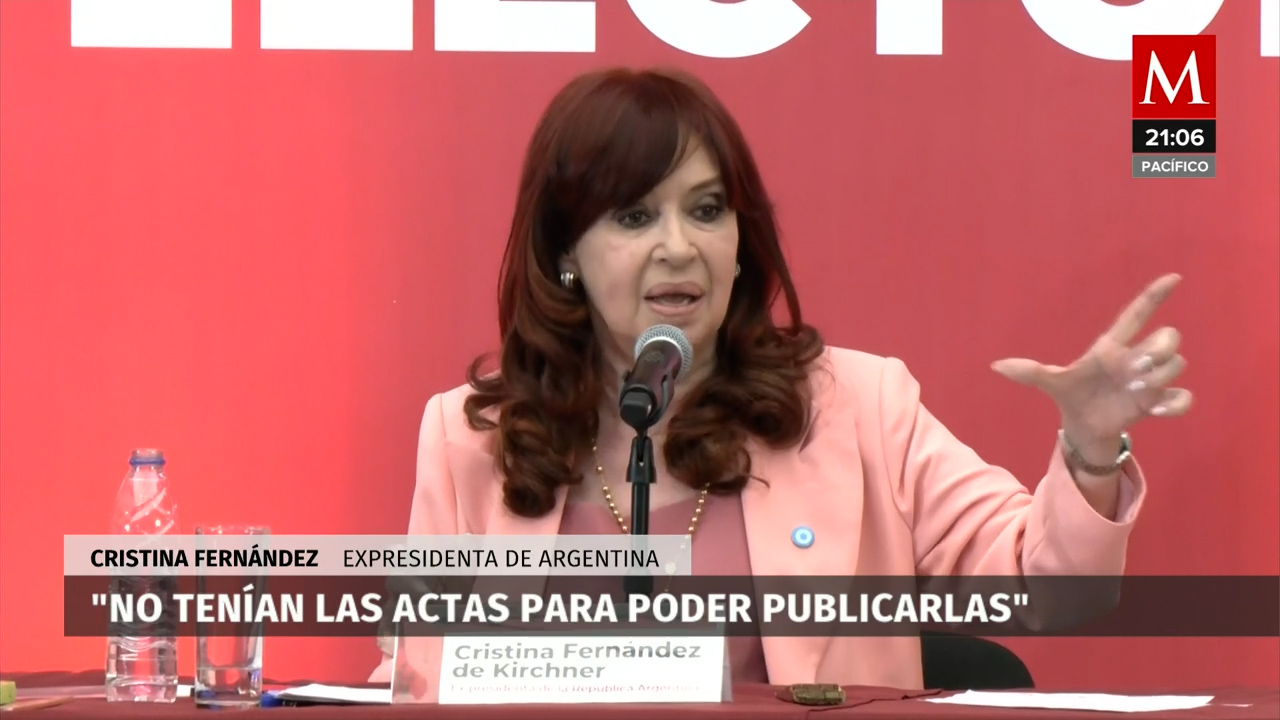 Cristina Fernández pide transparencia electoral en Venezuela por legado de Chávez