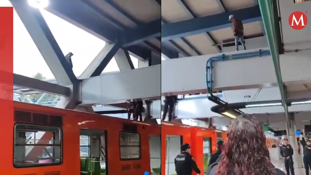 El hombre intentó suicidarse en el metro de la L8. | Especial