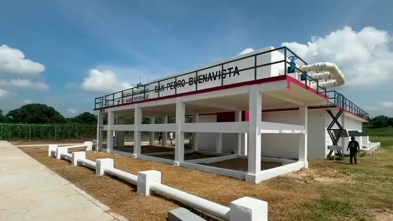 Inauguran la planta de tratamiento de aguas residuales en Villa Corzo, Chiapas