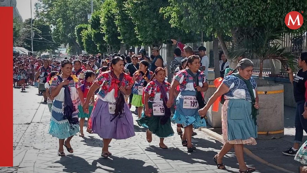 La Carrera de la Tortilla se lleva a cabo en Puebla, México