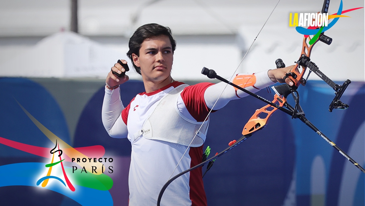 Matías Grande, eliminado en octavos de final de tiro con arco en París 2024 (Conade)