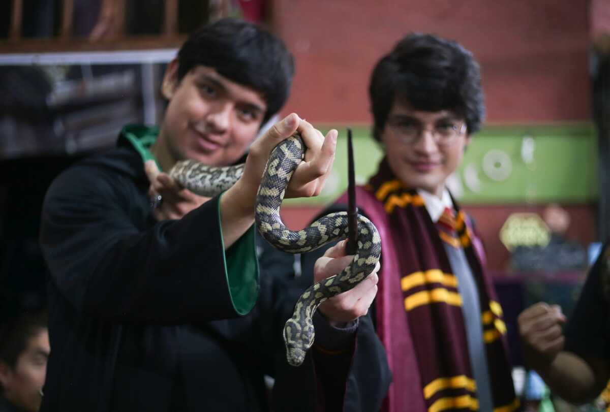Los más pequeños son los que más disfrutan de lso escenarios y disfraces. Foto Araeli López